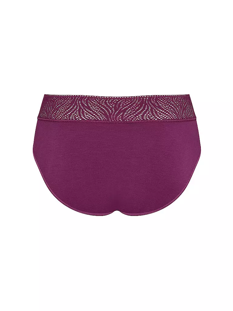 SLOGGI | Braga menstrual hipster, paquete de 2, color vino | 