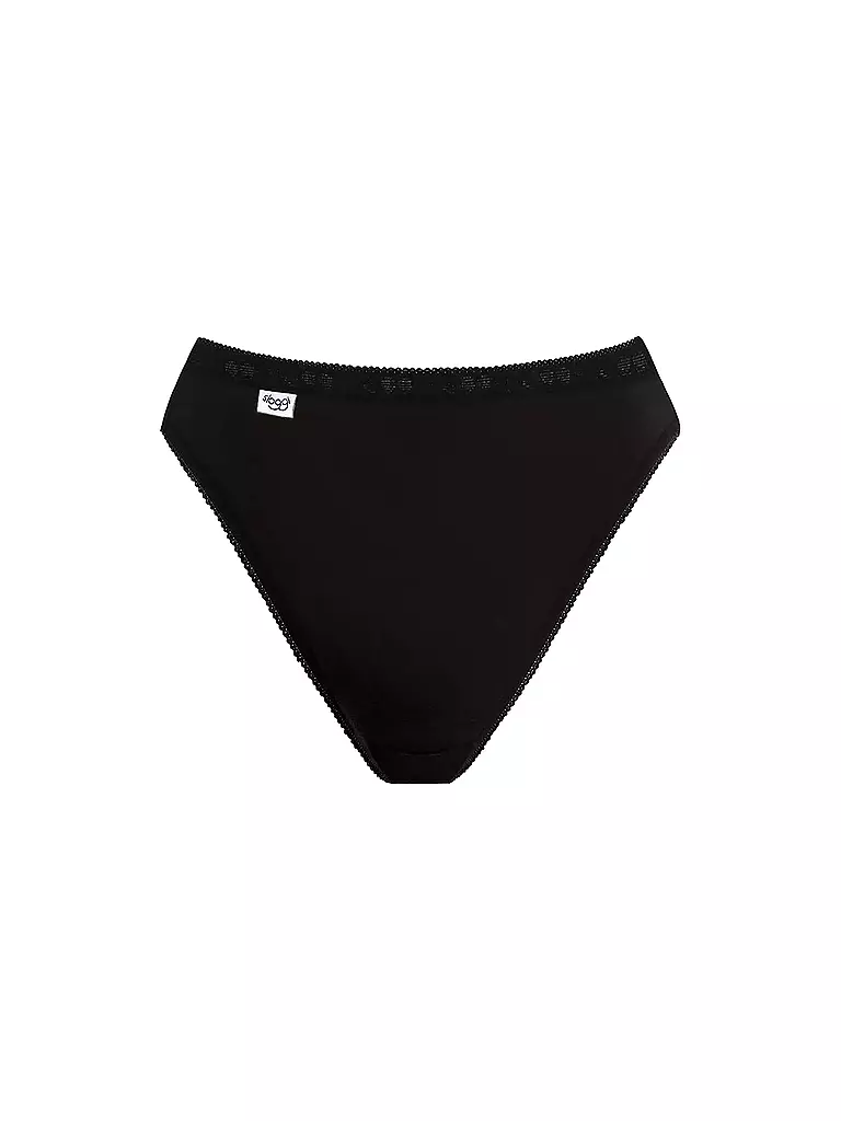 SLOGGI | Braga paquete de 4 "Basic" (Negro) | 
