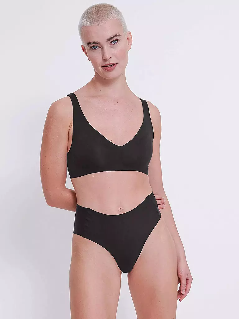 SLOGGI | Bustier ZERO FEEL 2.0 negro | Negro