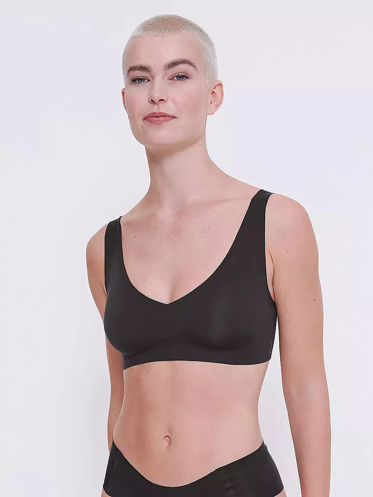 SLOGGI | Bustier ZERO FEEL 2.0 negro | 