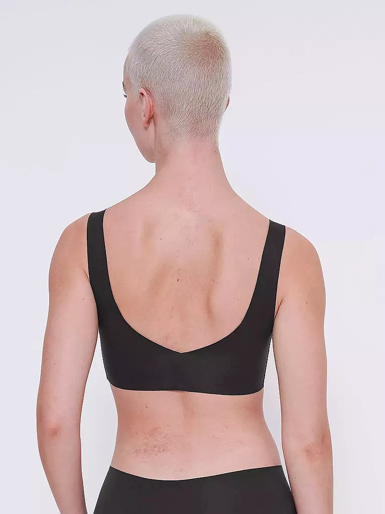 SLOGGI | Bustier ZERO FEEL 2.0 negro | 