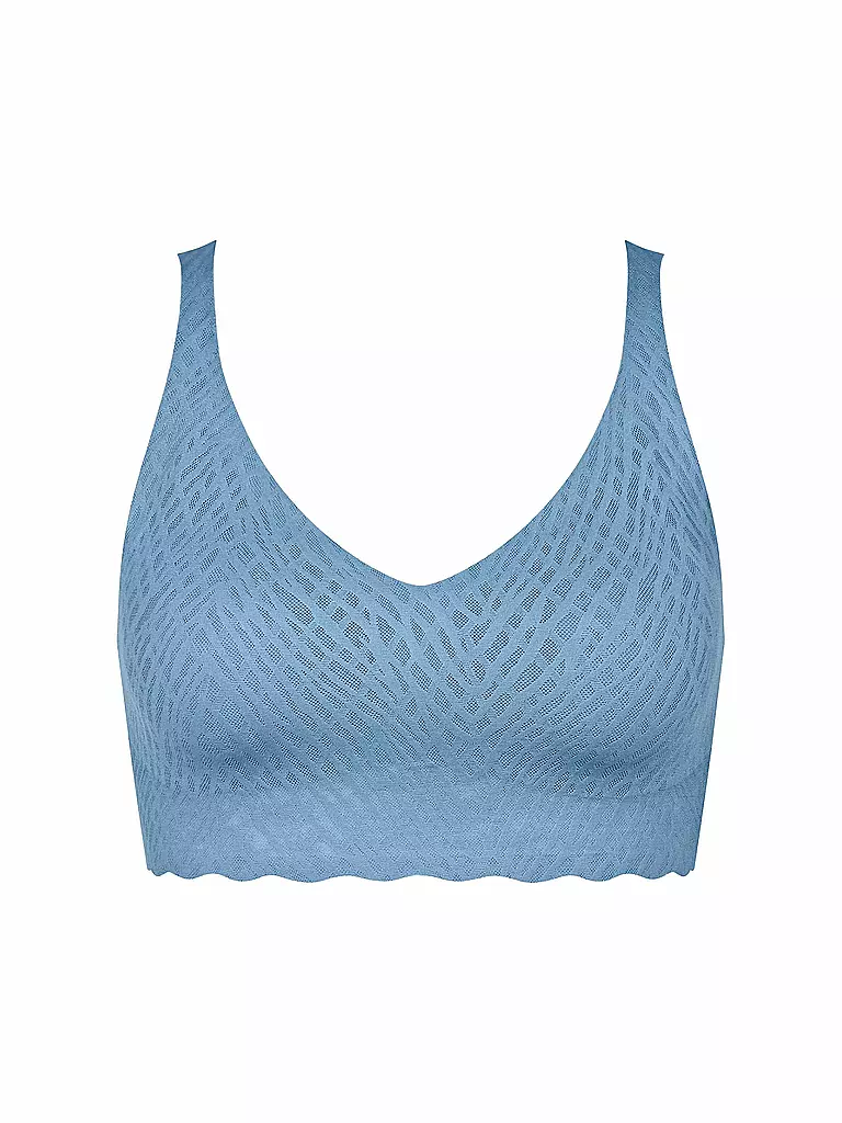 SLOGGI | Bustier ZERO FEEL BLISS azura blue | Azul claro