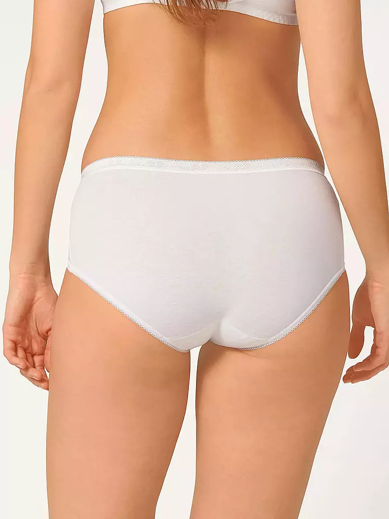 SLOGGI | Midislip Basic Paquete de 4 blanco | 