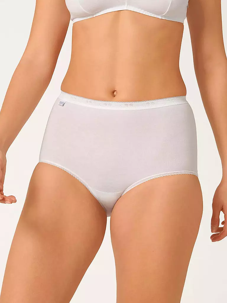 SLOGGI | Slip "Maxi Basic" pack de 4 (Blanco) | 