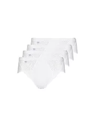 SLOGGI | Slip "Midi Chic" pack de 4 (Blanco) | Blanco