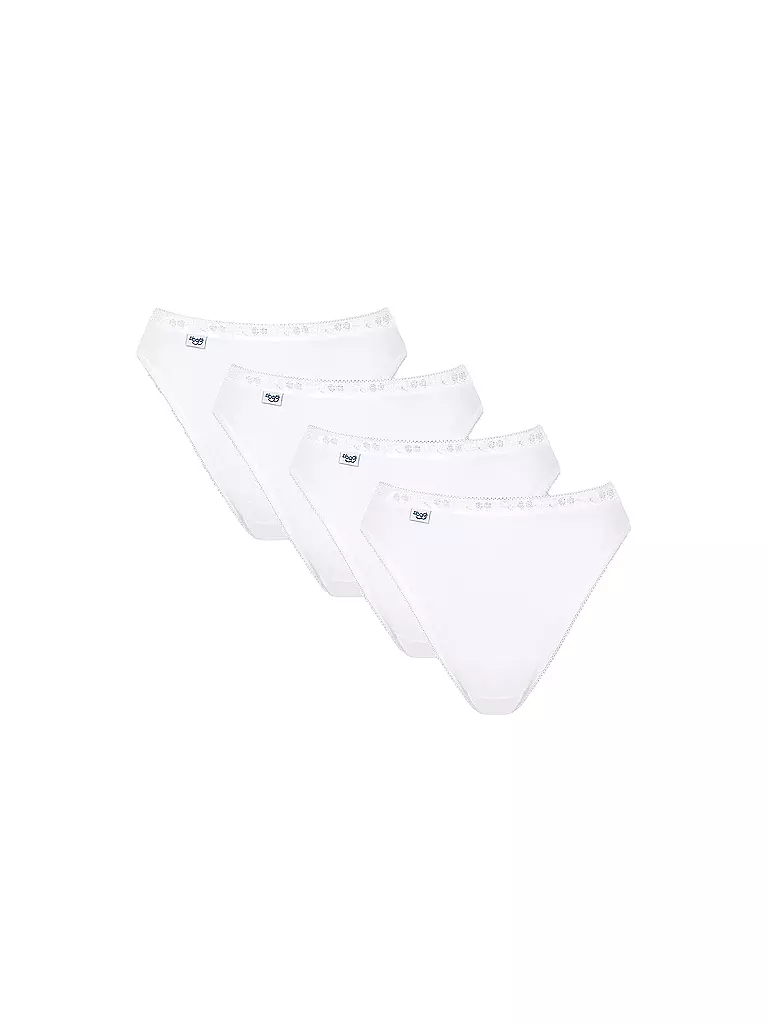 SLOGGI | Slip "Thai Basic" pack de 4 (Blanco) | Blanco