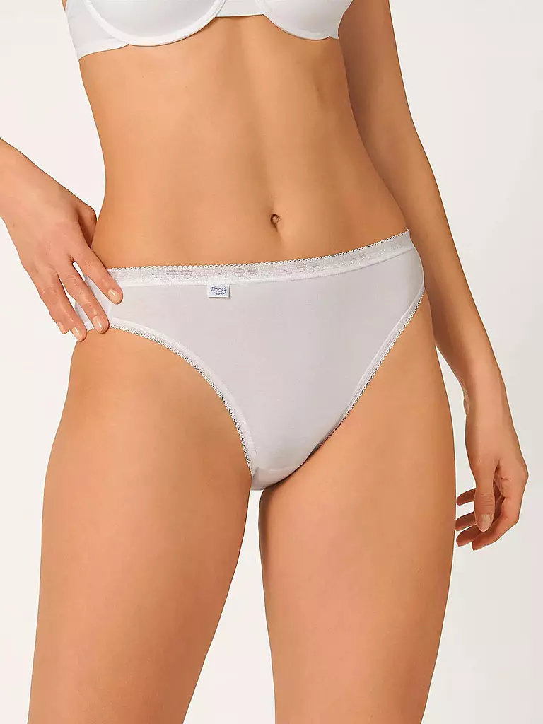 SLOGGI | Slip "Thai Basic" pack de 4 (Blanco) | Blanco