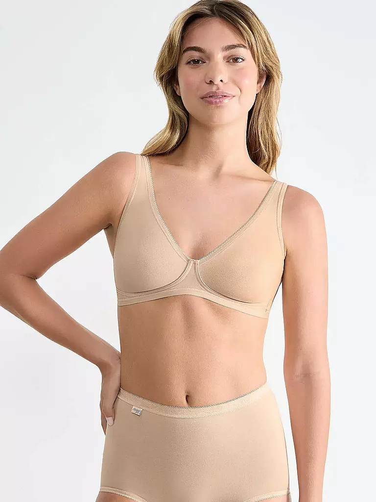 SLOGGI | Sujetador sin aros color piel | Beige