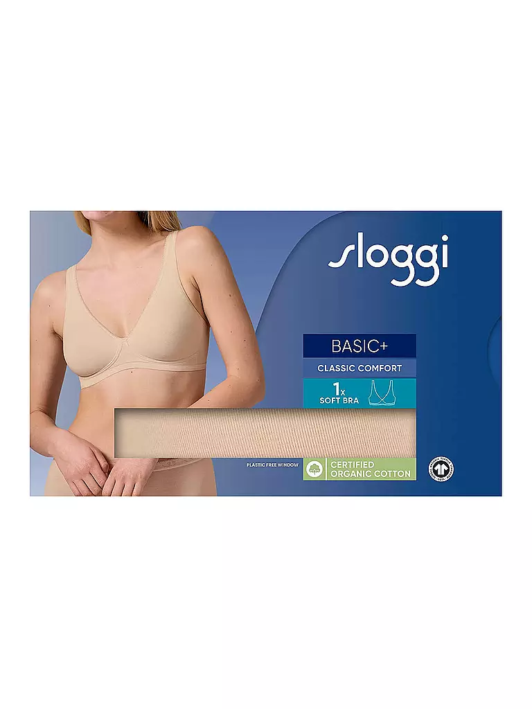 SLOGGI | Sujetador sin aros color piel | Beige