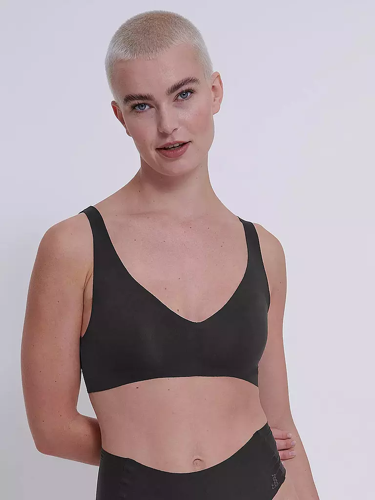 SLOGGI | Sujetador suave ZERO FEEL 2.0 negro | 