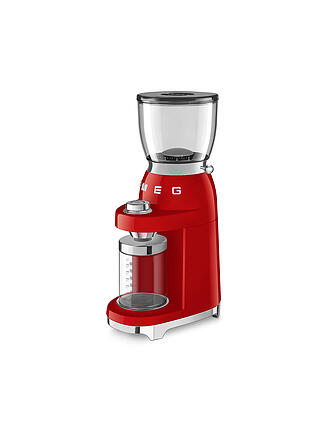 SMEG | Molinillo de café estilo retro años 50 rojo CGF01RDEU