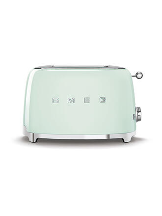 SMEG | Tostadora de 2 ranuras Estilo Retro años 50 Verde Pastel TSF01PGEU