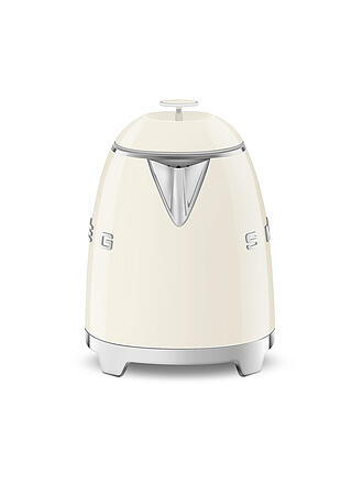 SMEG | Mini hervidor de agua 0,8 l estilo retro años 50 color crema KLF05CREU