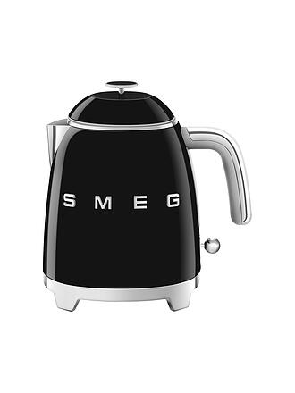 SMEG | Mini hervidor de agua 0,8 l Estilo retro años 50 Negro KLF05BLEU