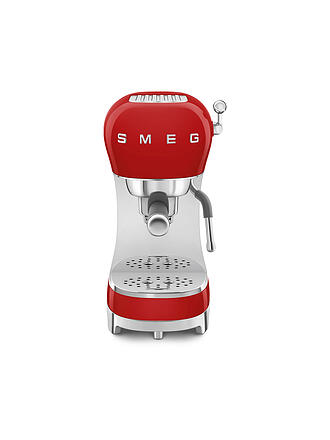 SMEG | Máquina de café espresso estilo retro años 50 roja ECF02BLEU