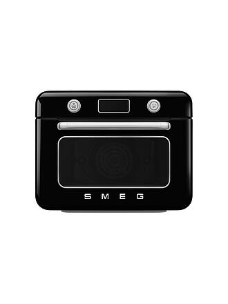 SMEG | Horno de vapor combinado de mesa negro