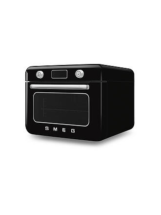 SMEG | Horno de vapor combinado de mesa negro