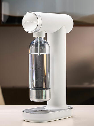 SMEG | Dispensador de agua con gas Soda-Stream 1L Blanco/Mate