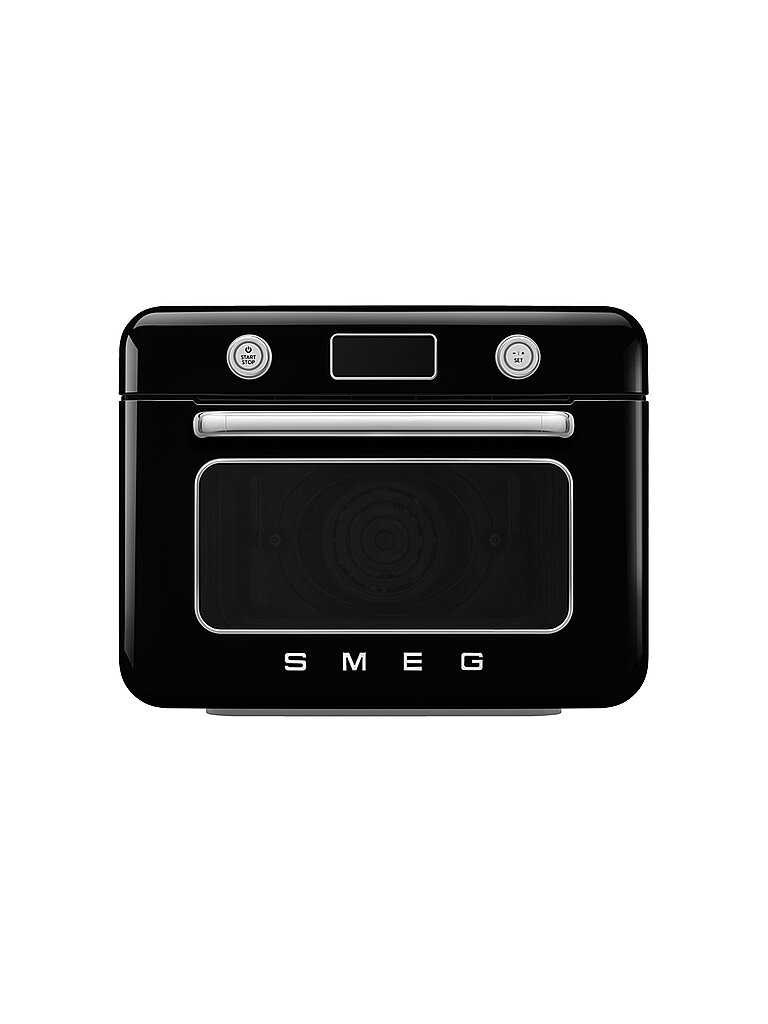 SMEG Horno de vapor combinado de mesa negro negro