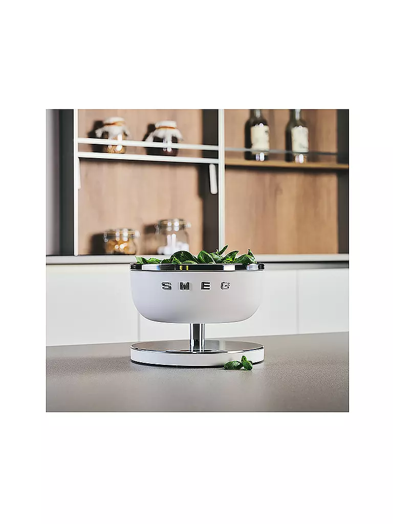 SMEG | Báscula de cocina 500g Blanco/Mate | weiss