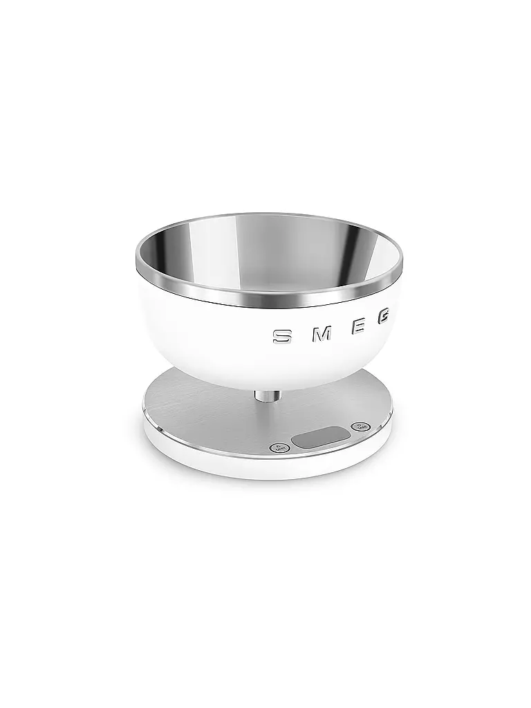 SMEG | Báscula de cocina 500g Blanco/Mate | 
