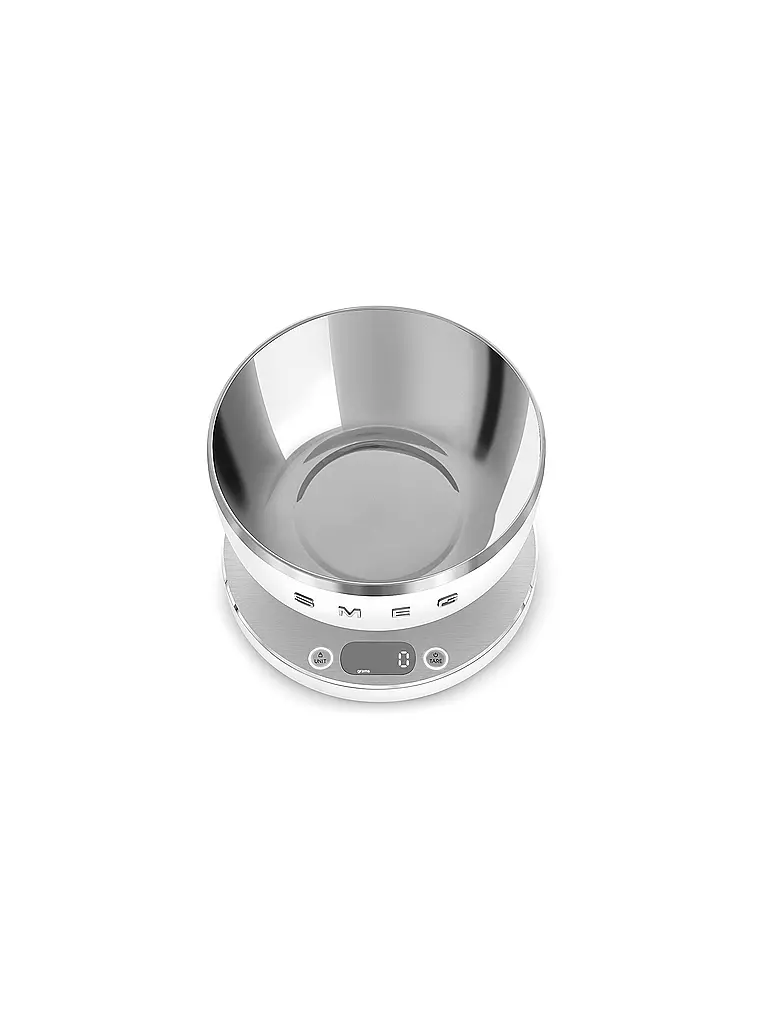 SMEG | Báscula de cocina 500g Blanco/Mate | 