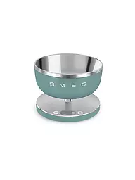 SMEG | Báscula de cocina 500g Negro/Mate | Verde