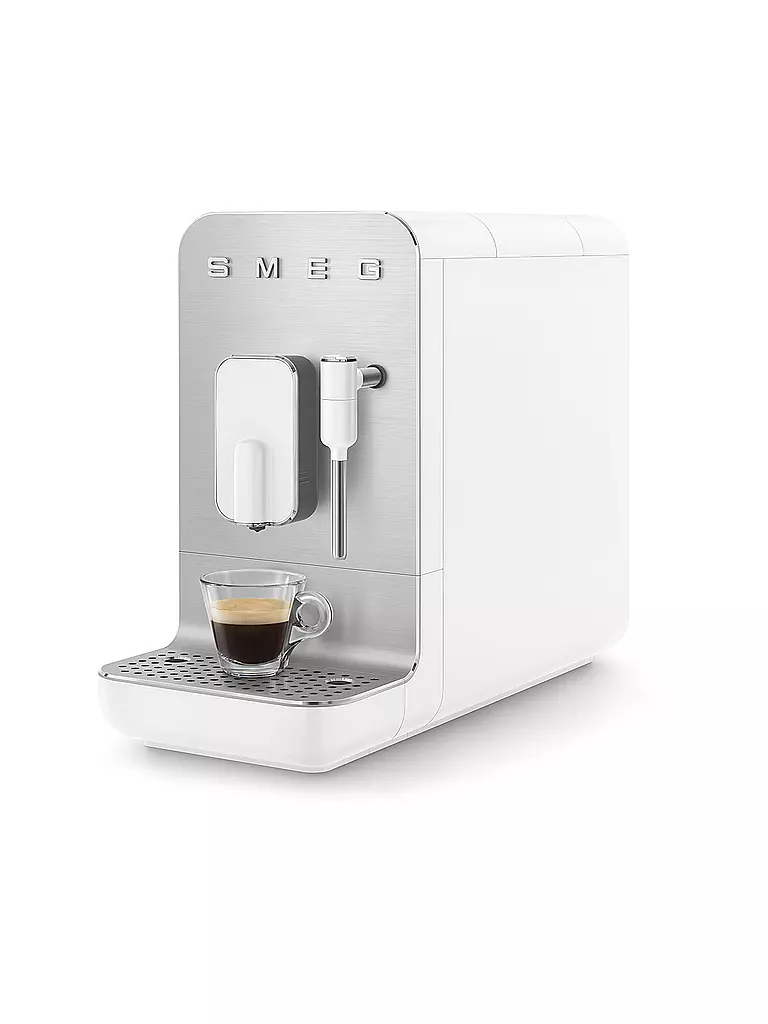 SMEG | Cafetera automática BCC12WHMEU Estilo años 50 Blanco / Mate | weiss