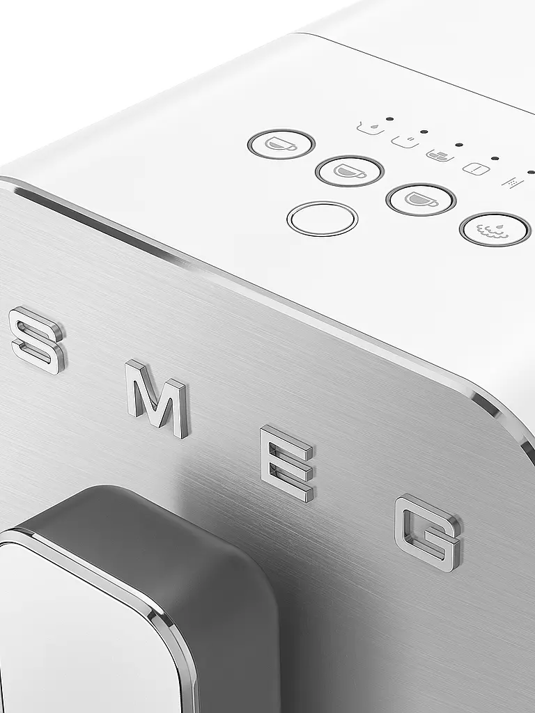 SMEG | Cafetera automática BCC12WHMEU Estilo años 50 Blanco / Mate | 