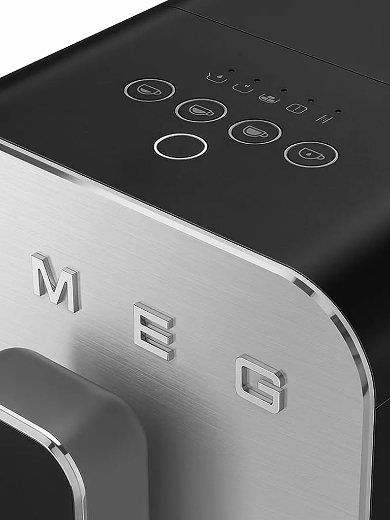 SMEG | Cafetera automática COLLEZION BCC11BLMEU Negro/Mate | 