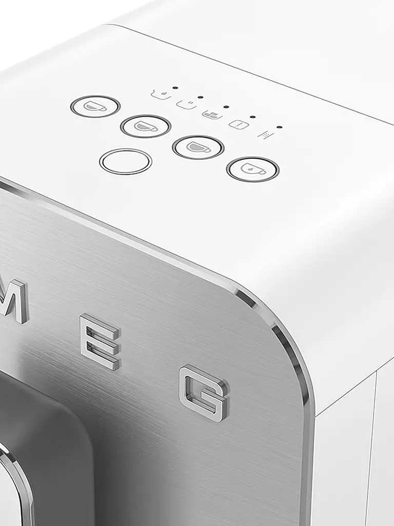 SMEG | Cafetera automática COLLEZION BCC11WHMEU Blanco/Mate | 