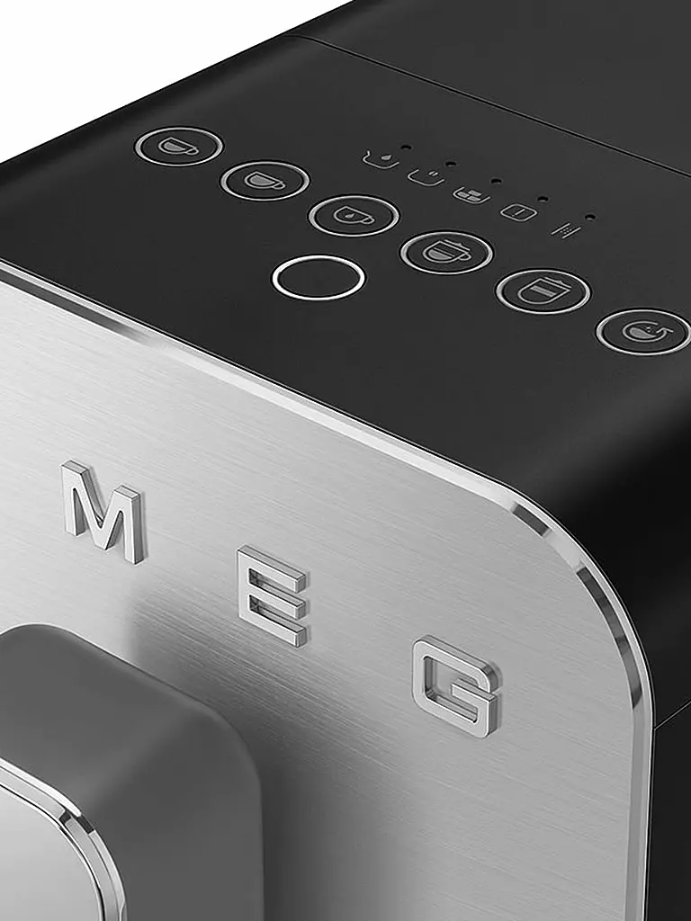 SMEG | Cafetera automática COLLEZION BCC13BLMEU Negro/Mate | 