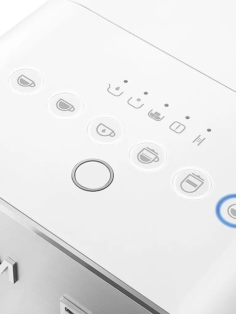 SMEG | Cafetera automática COLLEZION BCC13WHMEU Blanco/Mate | 