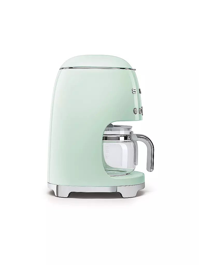 SMEG | Cafetera de filtro estilo retro años 50 verde pastel DCF02PGEU | 