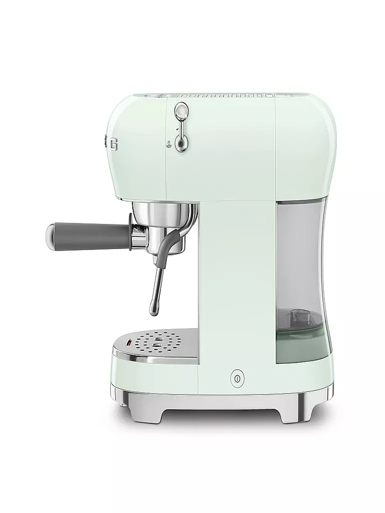 SMEG | Cafetera espresso estilo retro años 50 verde pastel ECF02PGEU | 
