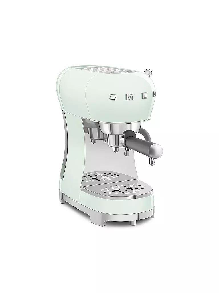 SMEG | Cafetera espresso estilo retro años 50 verde pastel ECF02PGEU | 