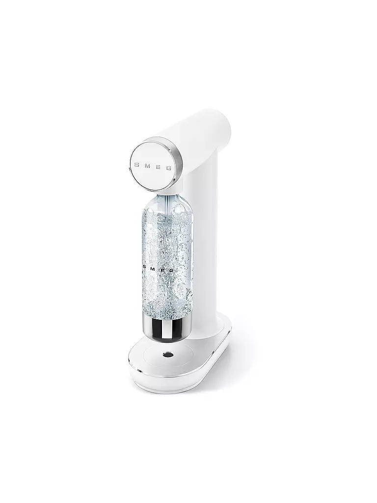 SMEG | Dispensador de agua con gas Soda-Stream 1L Blanco/Mate | Blanco