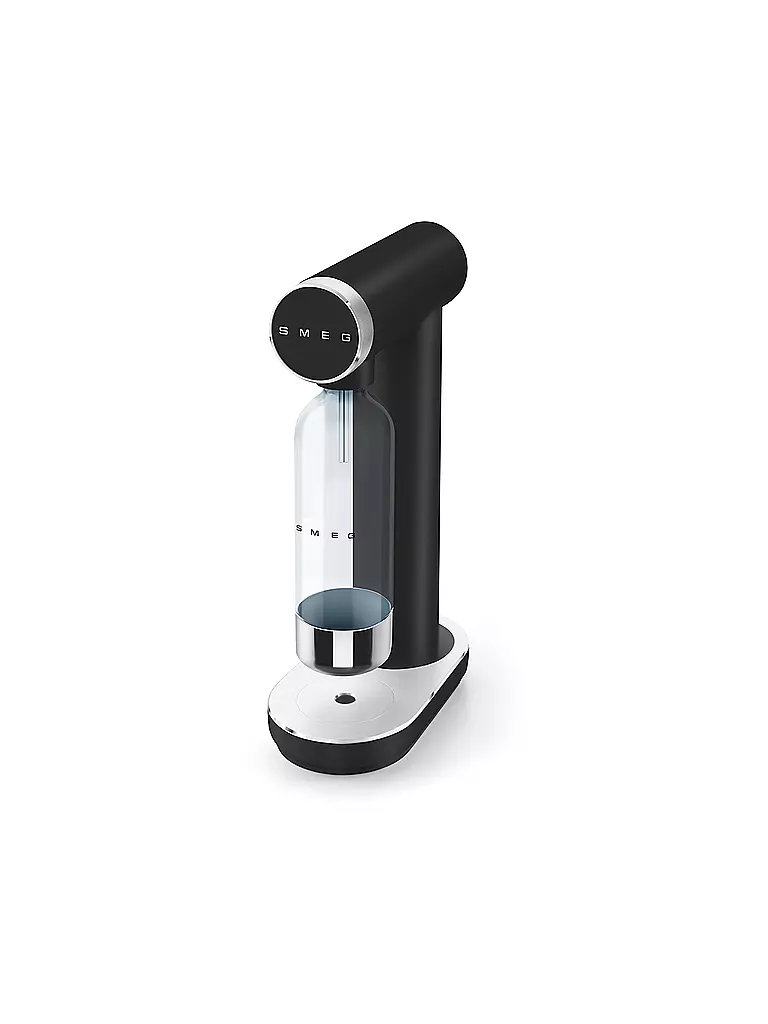SMEG | Dispensador de agua con gas Soda-Stream 1L Negro/Mate | Negro