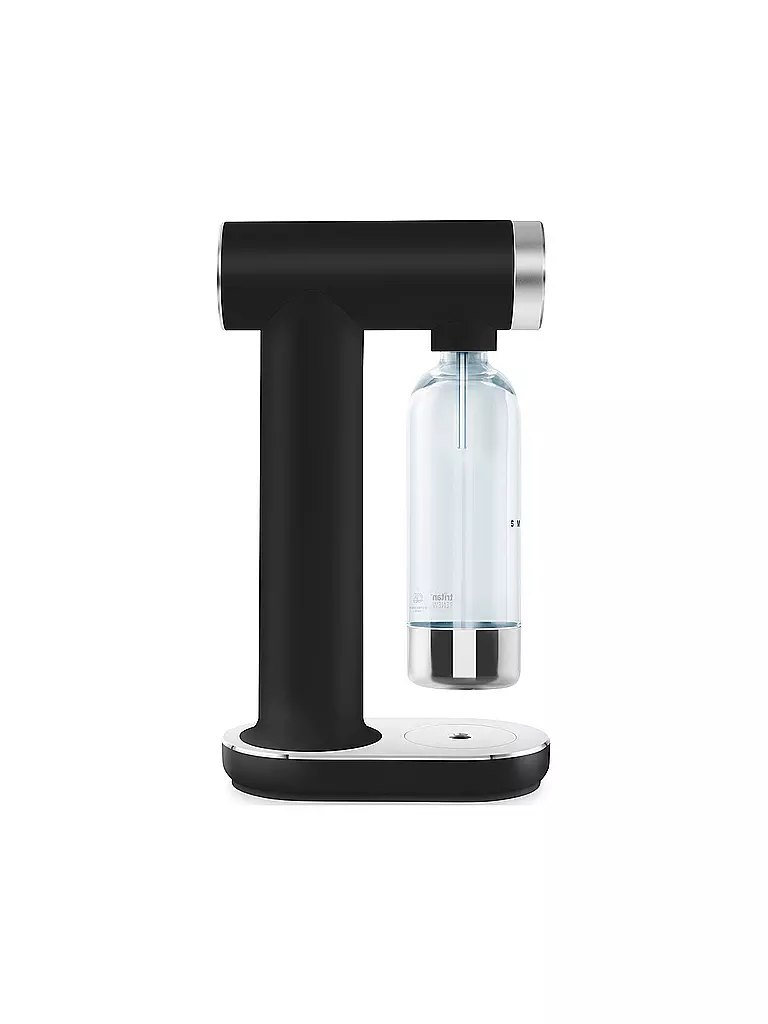 SMEG | Dispensador de agua con gas Soda-Stream 1L Negro/Mate | 