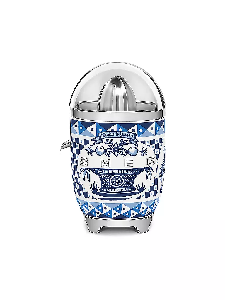 SMEG | Exprimidor de cítricos 700Watt Dolce & Gabbana CJF01DGBEU Blu Mediterraeo | blau