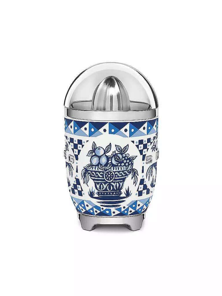 SMEG | Exprimidor de cítricos 700Watt Dolce & Gabbana CJF01DGBEU Blu Mediterraeo | blau