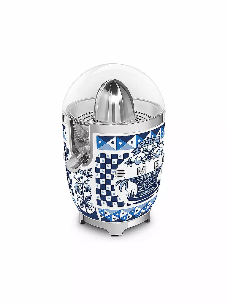 SMEG | Exprimidor de cítricos 700Watt Dolce & Gabbana CJF01DGBEU Blu Mediterraeo | 