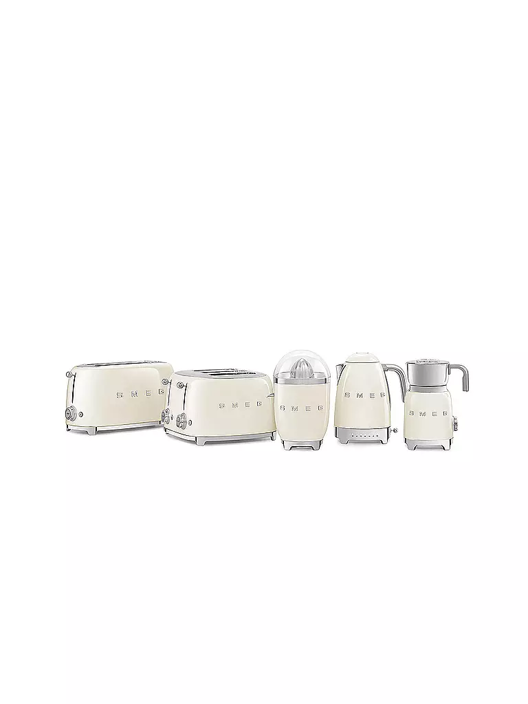 SMEG | Exprimidor de cítricos estilo retro años 50 color crema CJF01CREU | Crema
