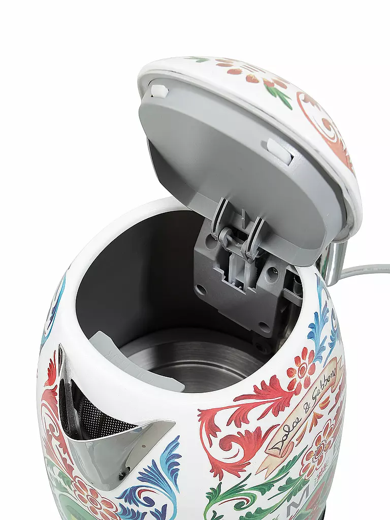 SMEG | Hervidor de agua 1,7 l "Dolce Gabbana" KLF03DG (Rojo/Decoración) | 
