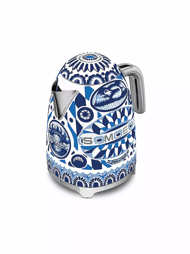 SMEG | Hervidor de agua 1,7 l Dolce & Gabbana KLF03DGBEU Blue Mediterraeo | 