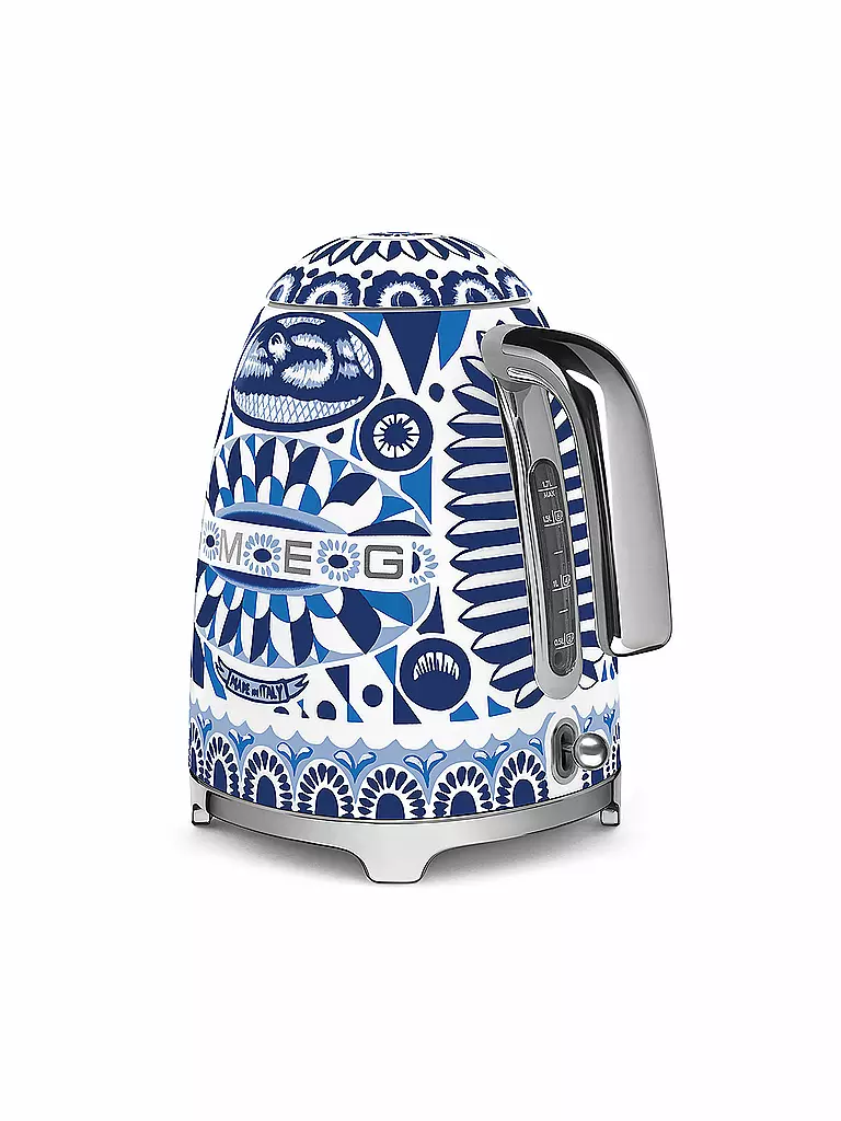 SMEG | Hervidor de agua 1,7 l Dolce & Gabbana KLF03DGBEU Blue Mediterraeo | 