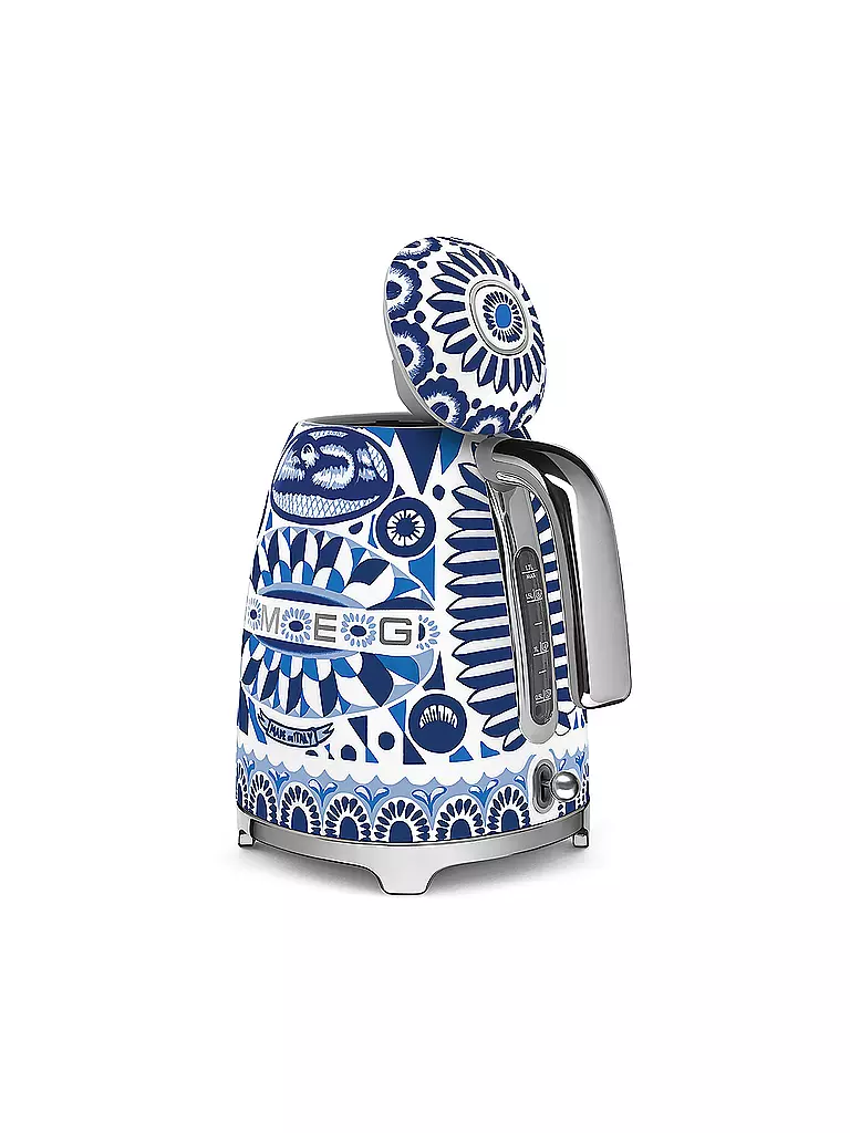 SMEG | Hervidor de agua 1,7 l Dolce & Gabbana KLF03DGBEU Blue Mediterraeo | 