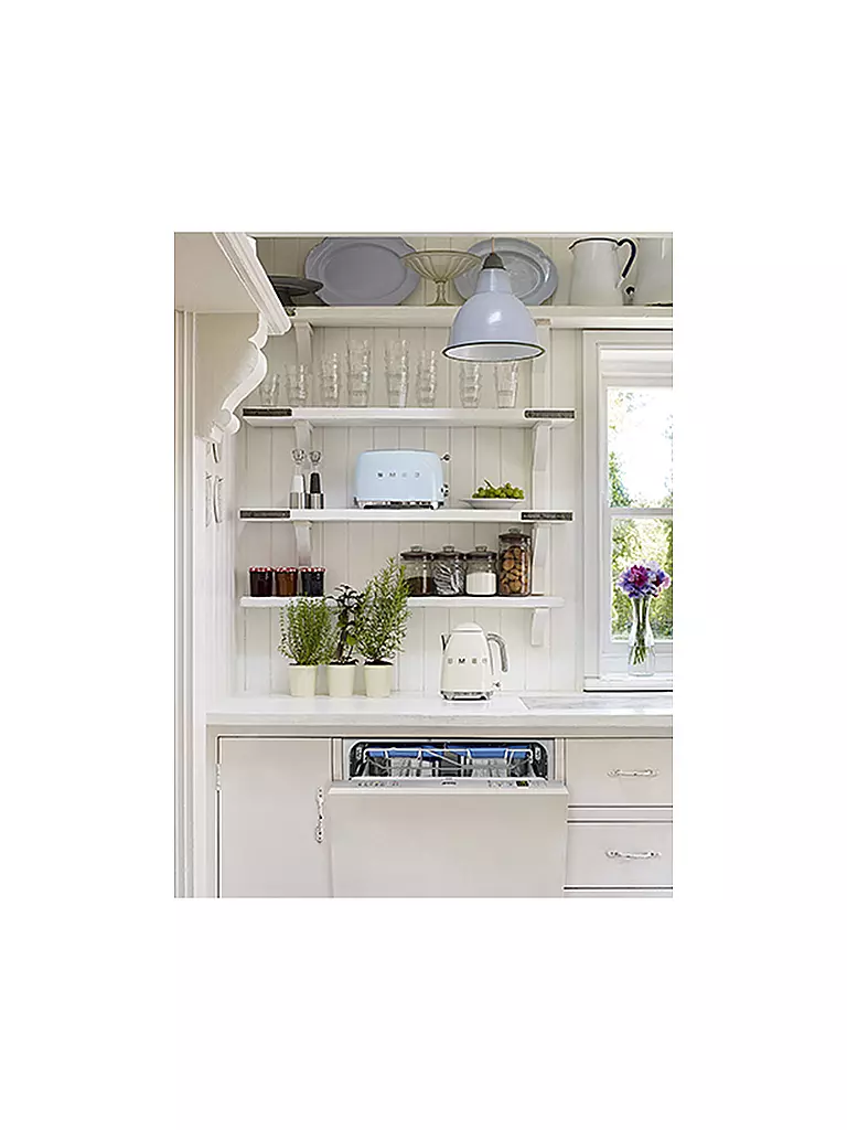 SMEG | Hervidor de agua estilo retro años 50 1,7 l crema KLF03CREU | 