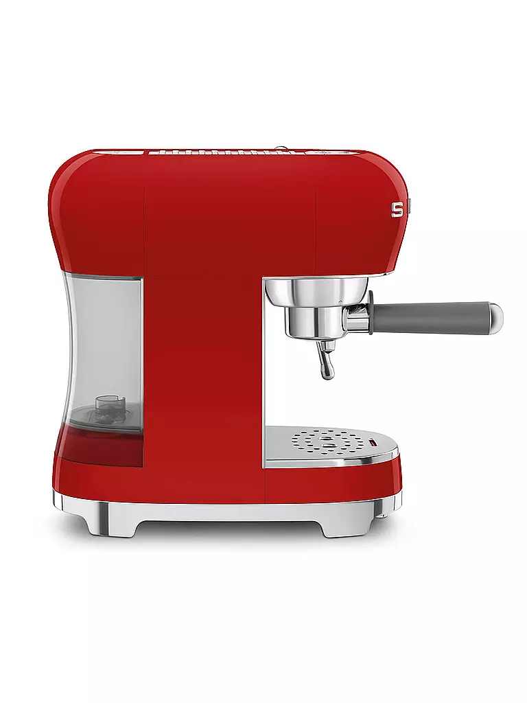 SMEG | Máquina de café espresso estilo retro años 50 roja ECF02BLEU | 