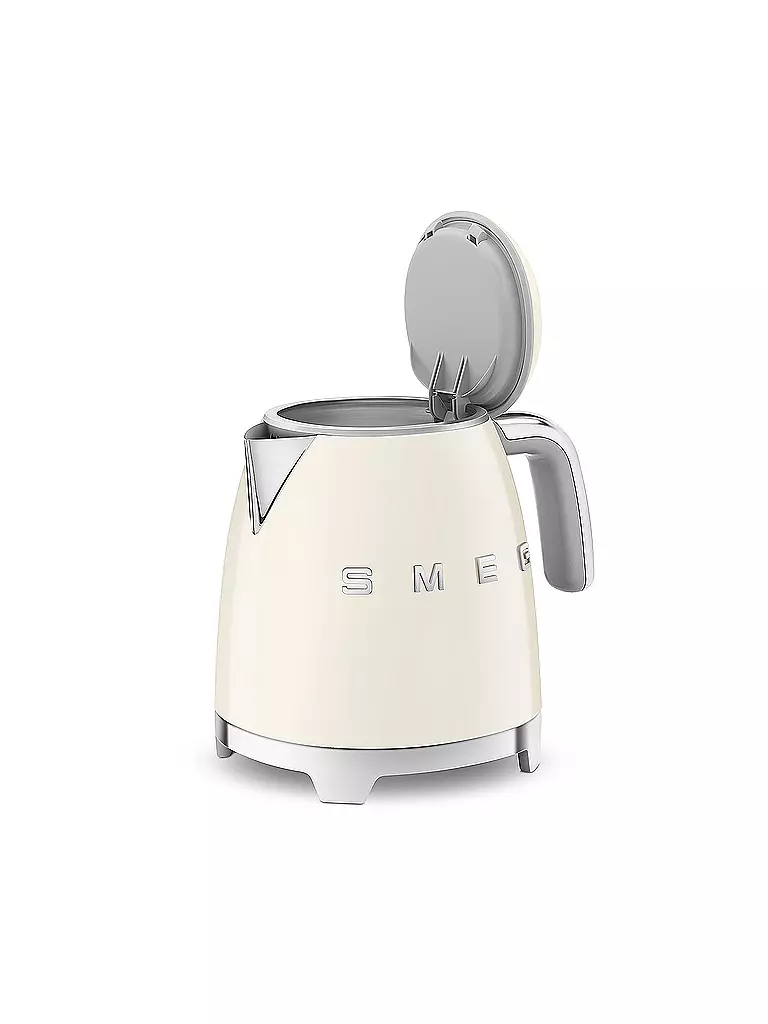 SMEG | Mini hervidor de agua 0,8 l estilo retro años 50 color crema KLF05CREU | 